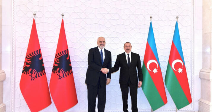 Albaniyanın Baş naziri Edi Rama Azərbaycan Prezidentini təbrik edib