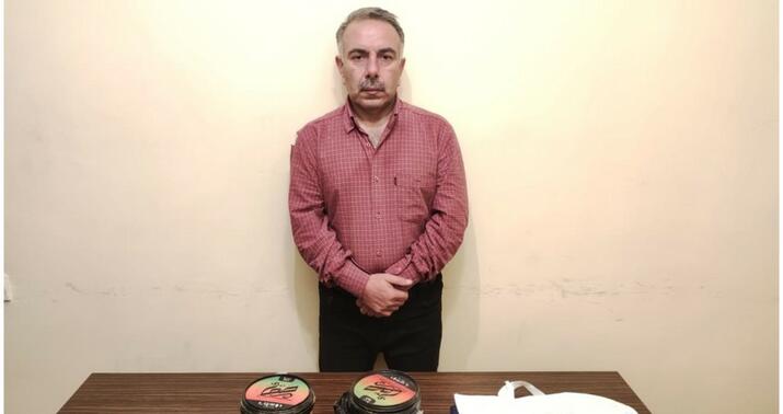 Ölkəyə narkotik keçirmək istəyən şəxs saxlanıldı -