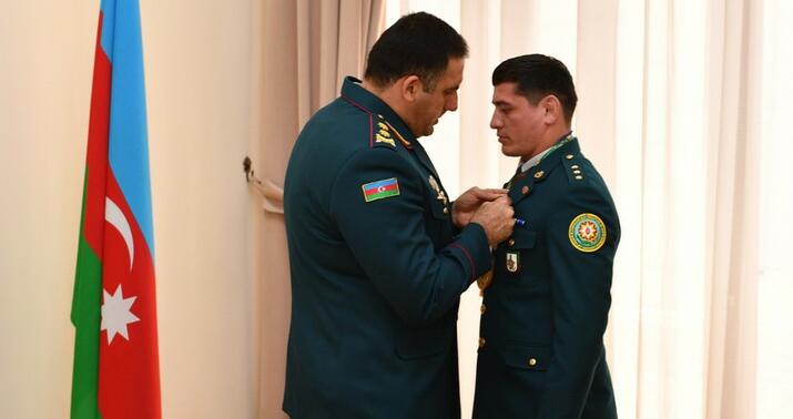 Elçin Quliyev idmançıları təltif etdi