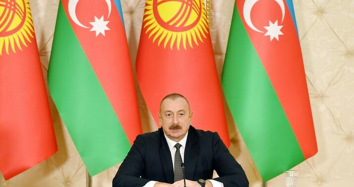 İlham Əliyev Şuşa ilə bağlı Qırğızıstana təşəkkür etdi