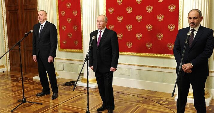 Putin yenidən Əliyevlə Paşinyanın “arasına girir”
