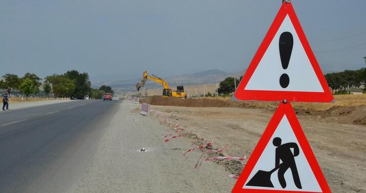 Bakı-Şamaxı yolunda hərəkət qismən məhdudlaşdırılacaq