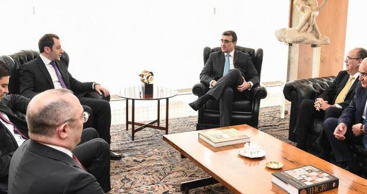 Elnur Məmmədov Braziliya xarici əlaqələr naziri ilə görüşdü -