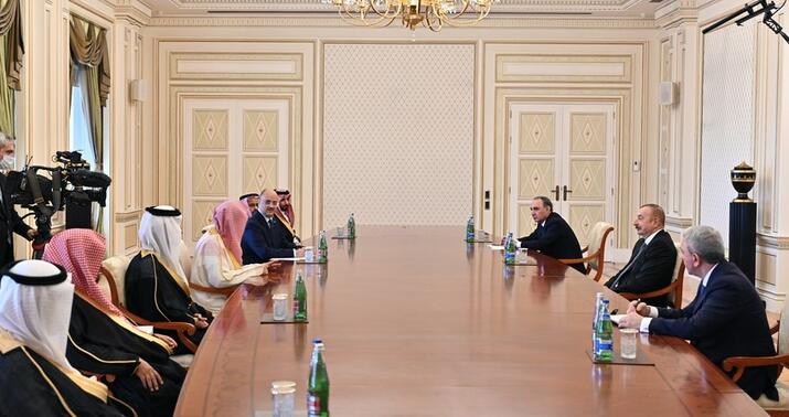 İlham Əliyev Səudiyyə Ərəbistanının Baş prokurorunu qəbul etdi -