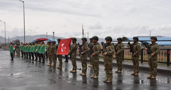 Hərbçilərimiz Türkiyədə təlimlərdə iştirak edir