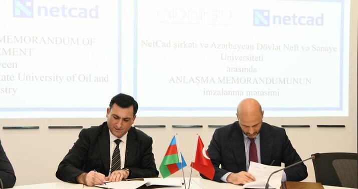 ADNSU ilə “NetСad” şirkəti arasında anlaşma memorandumu imzalandı -