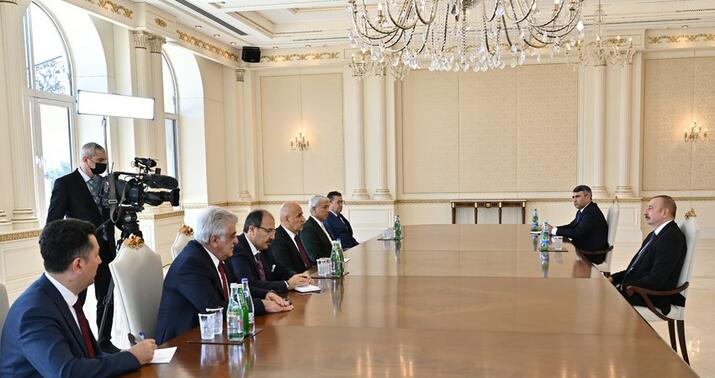 İlham Əliyev Vahid Kirişçini qəbul etdi