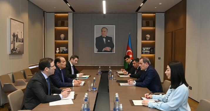 Ceyhun Bayramov Bağdad Amreyev ilə görüşdü -