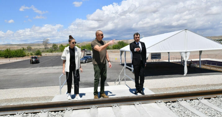 Prezident və birinci xanım Füzuli və Cəbrayılda -