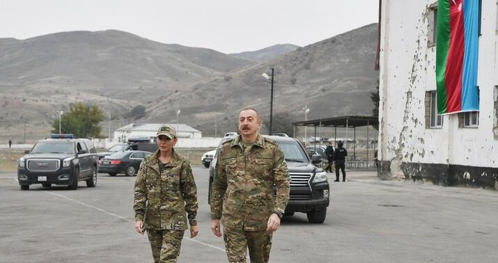 Prezident və xanımı Zəngilana getdi