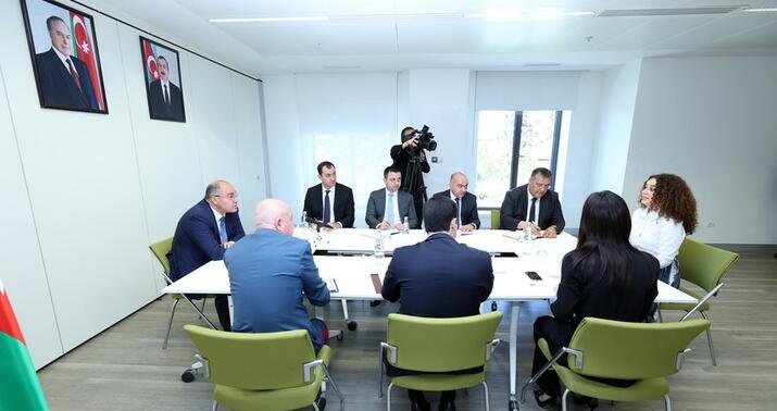 Səfər Mehdiyev Qaxda vətəndaşları qəbul etdi -