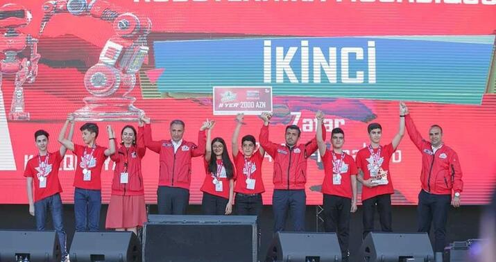 Şəhid övladlarından ibarət komanda “TEXNOFEST”də 2-ci oldu