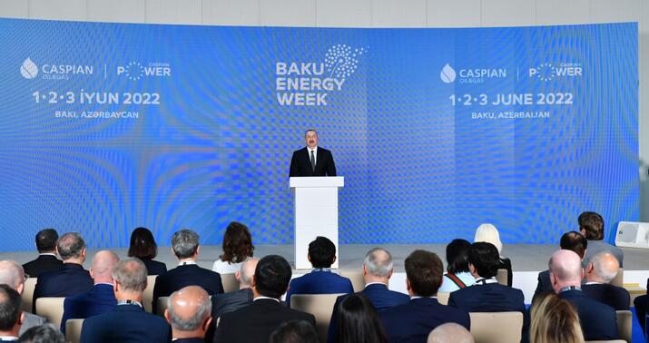 Prezident  “Bakı Enerji Həftəsi”nin iştirakçılarına müraciət ünvanladı -