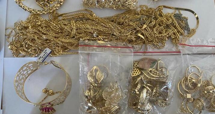 Şabranda qızıl oğruları tutuldu –