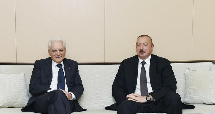 İlham Əliyev İtaliya Prezidentini təbrik etdi