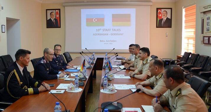 Azərbaycan və Almaniya müdafiə nazirlikləri arasında görüş keçirildi