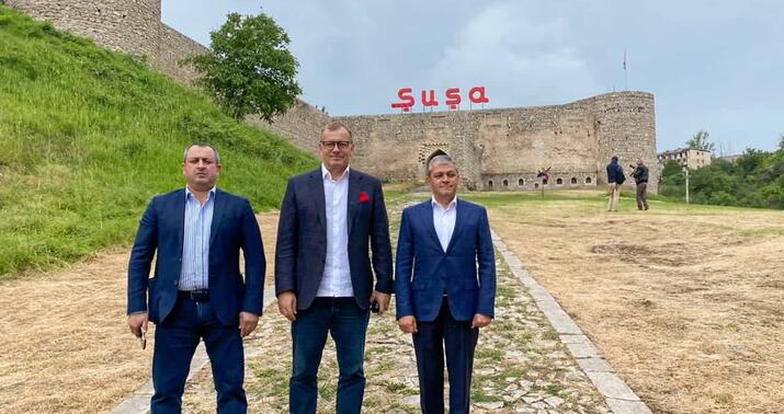 Slovakiya Milli Şurasının sədri Şuşaya səfər etdi -