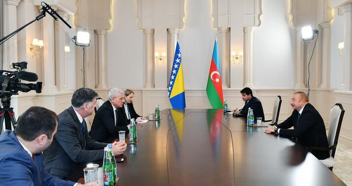 İlham Əliyev Şefik Caferoviç ilə görüşdü -