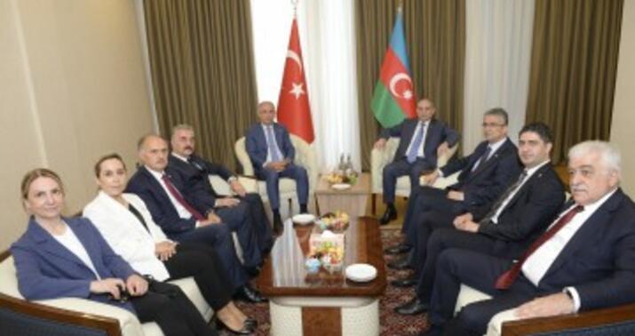 YAP Mərkəzi Aparatında Türkiyə nümayəndə heyəti ilə görüş keçirildi