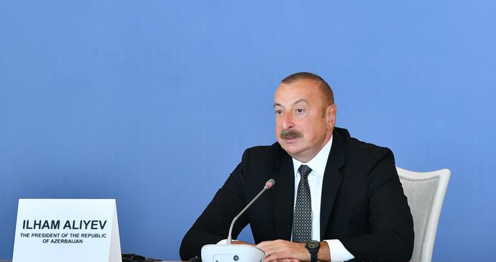 "Beynəlxalq gündəmdə dayanan məsələlərin həlli üçün..." -