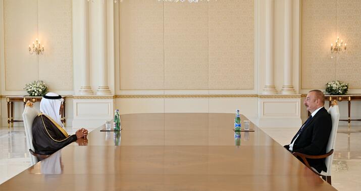 İlham Əliyev Faysal Al Saudu qəbul etdi