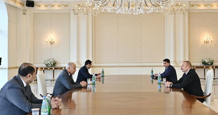 İlham Əliyev Ərəb Liqasının Baş katibini qəbul etdi -