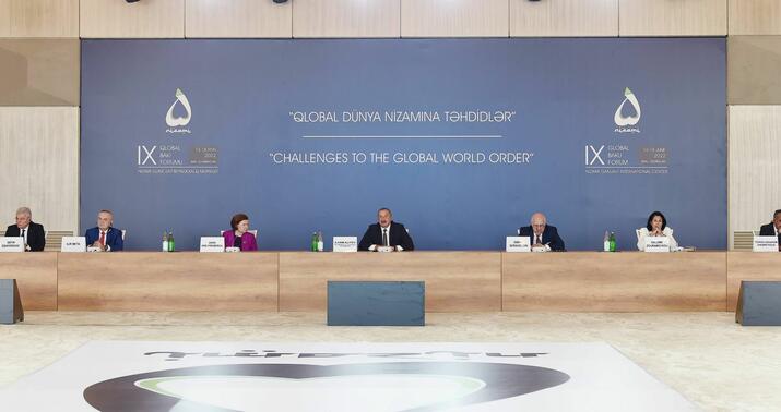 IX Qlobal Bakı Forumu dünyanın diqqət mərkəzində... -