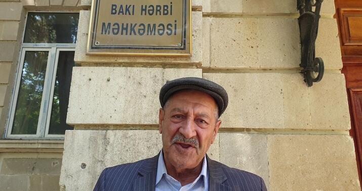 Hərbi məhkəmədə şok: Zalda zərərçəkmiş özünü yandırmaq istədi –