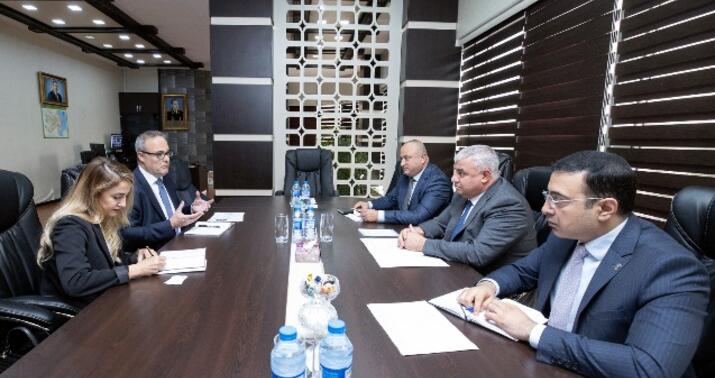 Gömrük Komitəsində Con Qouldinqlə görüş keçirildi -