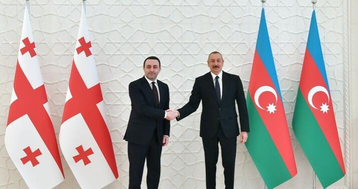 İlham Əliyev İrakli Qaribaşviliyə zəng etdi