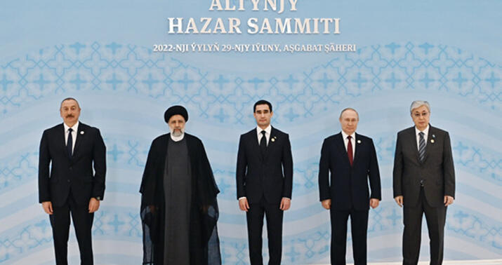 Xəzəryanı ölkə başçılarının sammiti başladı -