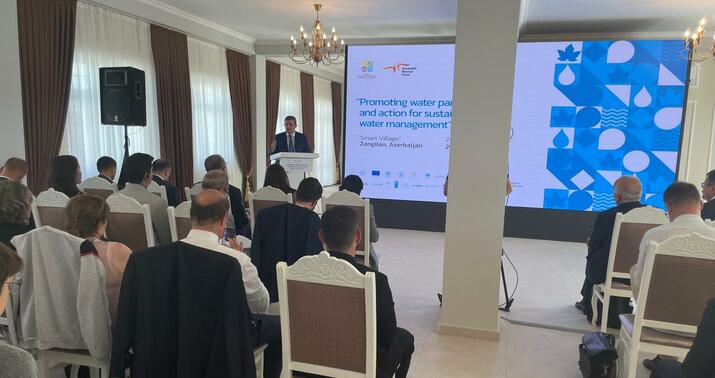 Ağalı kəndində beynəlxalq konfrans keçirildi -