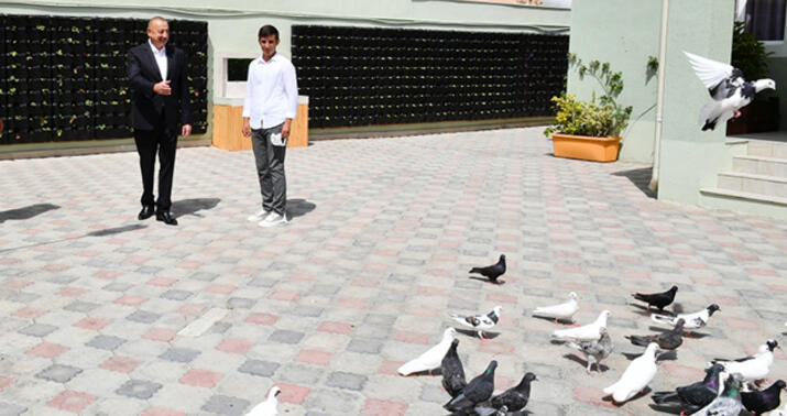 Prezidentlə Ramana sakini arasında maraqlı dialoq -