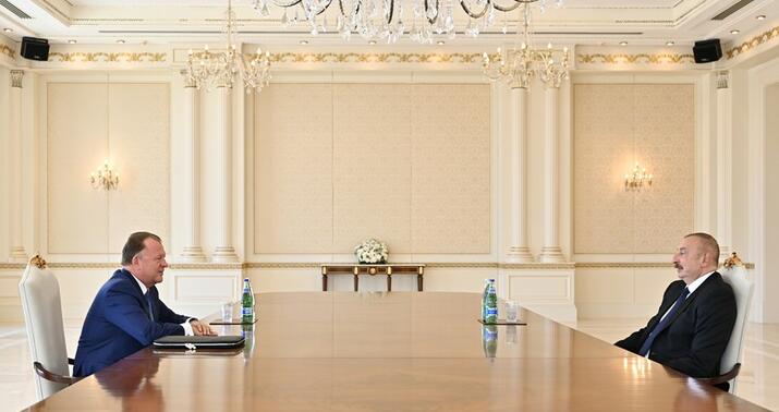 İlham Əliyev Marius Vizeri qəbul etdi