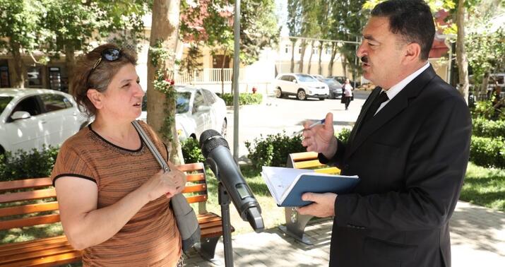 Yasamalda "Açıq mikrofon" aksiyası keçirildi -