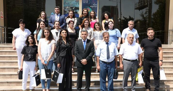 "Azəriqaz"ın baş direktoru jurnalistlərlə görüş keçirdi