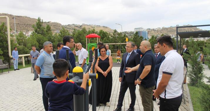 MEDİA jurnalistlər binasının həyətində görülən işlər barədə məlumat yaydı