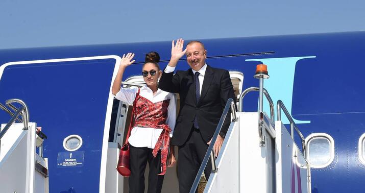 İlham Əliyevin Türkiyəyə işgüzar səfəri başa çatdı