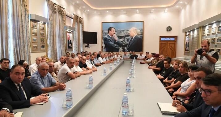 Zabux və Sus kəndlərinin sakinlərilə görüş keçirildi