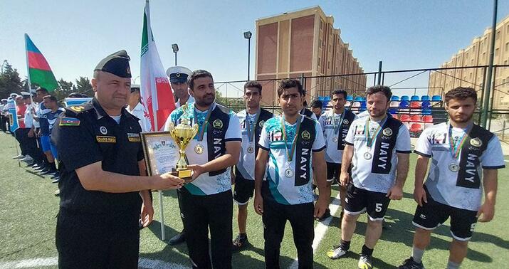 Azərbaycan hərbi dənizçiləri futbol yarışının qalibi oldu -