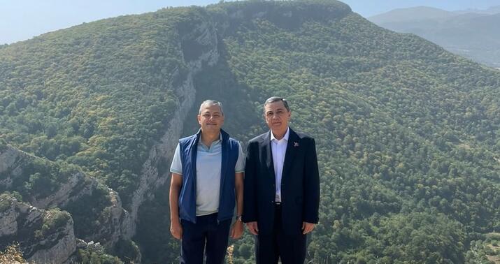 Türkmənistanın yeni səfiri Şuşaya getdi