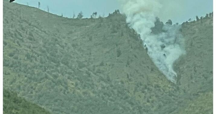 Şəkidə yanğının söndürülməsi əməliyyatları davam edir -