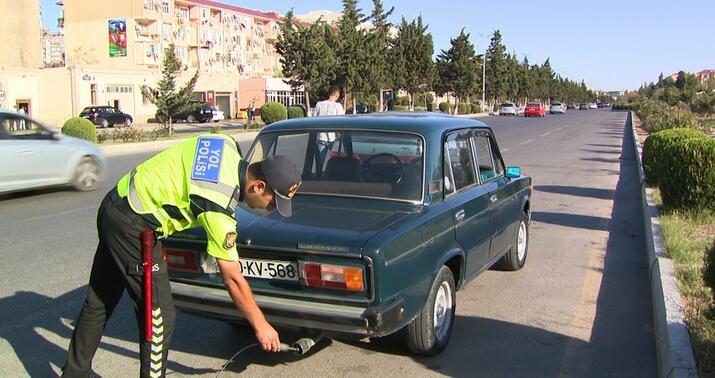 Sumqayıtda 78 sürücü barəsində protokol tərtib edildi -