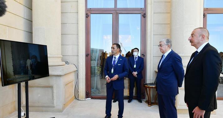 Bu mərkəz Qazaxıstanın Azərbaycana hədiyyəsidir -