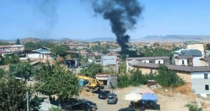 Xankəndidə yanğın sexdə baş verib –