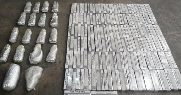 İrandan Azərbaycana 15 kq-dan artıq narkotik keçirilməsinin qarşısı alındı