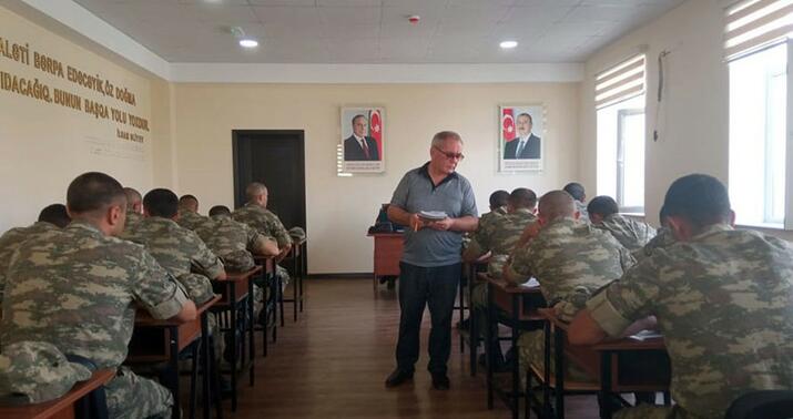 "Hərbi hissələrdə psixoloji işə dəstək fəaliyyətləri davam etdirilir" -