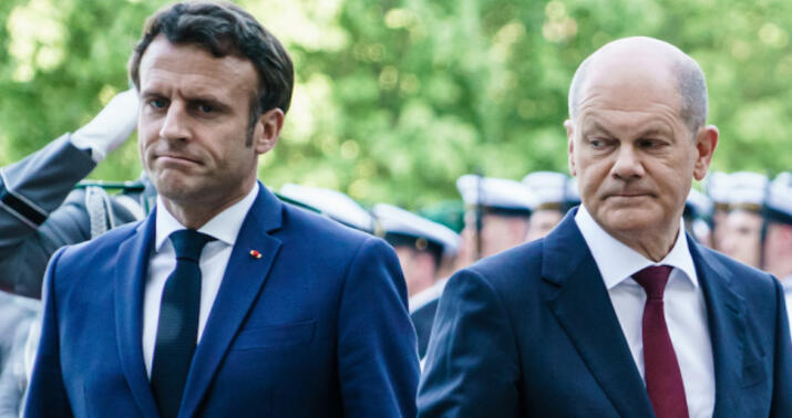Almaniya kanslerindən Makrona dəstək –