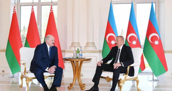 Əliyev Lukaşenkoya zəng etdi