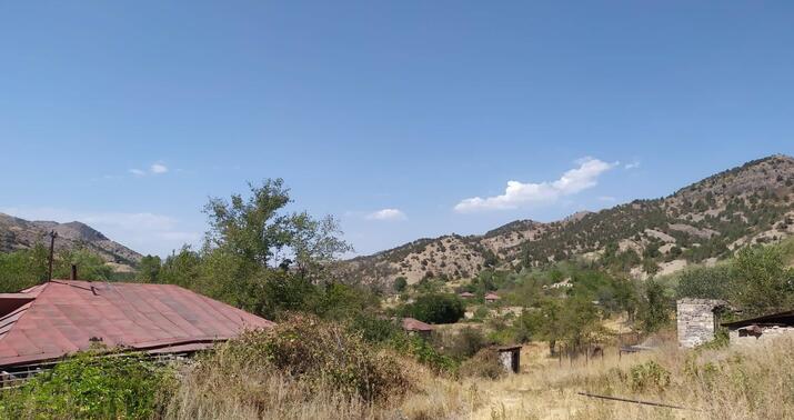 Jurnalistlər Sus kəndində -